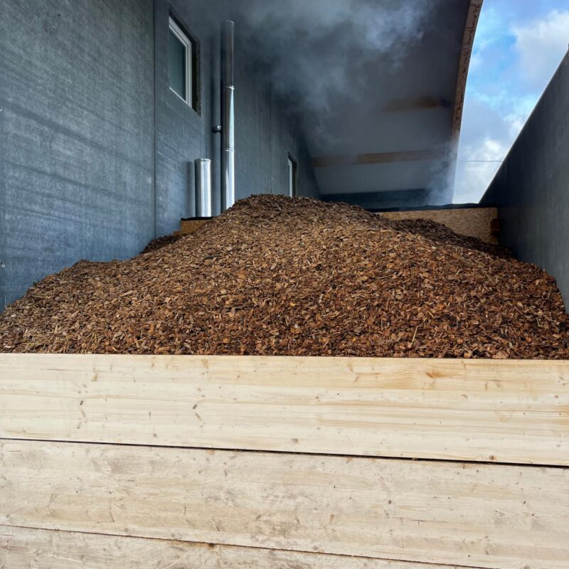 Silo pour copeaux pour chaudières à bois déchiquetés Herrlisheim 1